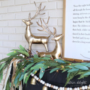 Gold Reindeer: 2 Styles- Standing or Resting